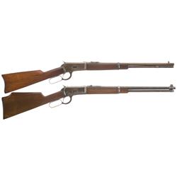 Two Winchester Lever Action Carbines