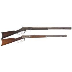 Two Winchester Lever Action Rifles