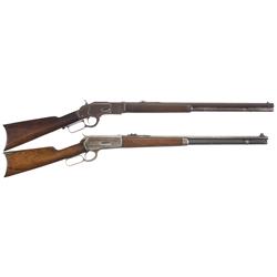Two Winchester Lever Action Rifles