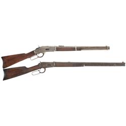 Two Winchester Lever Action Longarms