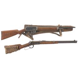 Two Winchester Long Guns