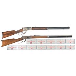 Two Winchester Lever Action Rifles