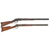 Image 1 : Two Antique Winchester Lever Action Rifles
