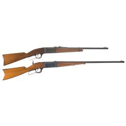 Two Savage Lever Action Longarms