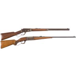 Two Lever Action Rifles