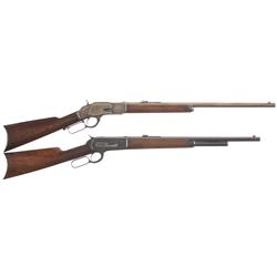 Two Winchester Lever Action Rifles