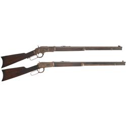 Two Winchester Lever Action Rifles
