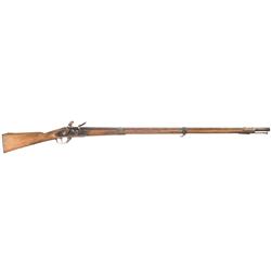 Unmarked Reconverted Flintlock Rifle