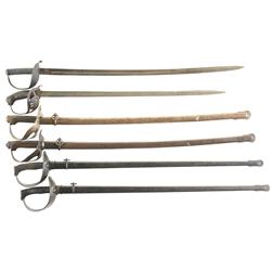 Six European Swords