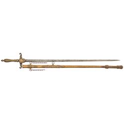 U.S. Horstmann & Sons 1840 Pattern U.S. Medical Staff Officer's Sword with Sheath