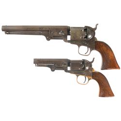 Two Antique Colt Percussion Revolvers