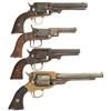 Image 1 : Four Percussion Revolvers