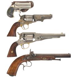 Two Pistols and Two Revolvers