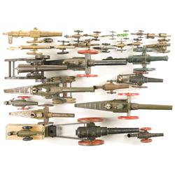 Assortment of Signal and Toy Cannons