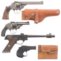 Two Pistols and Two Revolvers