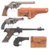 Image 1 : Two Pistols and Two Revolvers