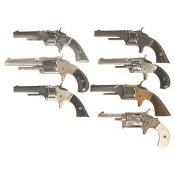 Seven Spur Trigger Revolvers
