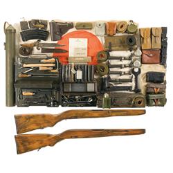 Large Assortment of Parts and Accoutrements