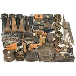Miscellaneous  Items Including Holsters, Bayonets, Carbine Boots and Belts