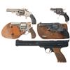 Image 1 : Four Revolvers and One Air Pistol