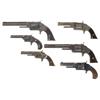 Image 1 : Six Antique Smith & Wesson Revolvers