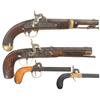 Image 1 : Four Percussion Pistols