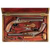 Image 1 : Two Percussion Target Pistols in Case