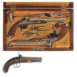 Three Percussion Pistols