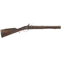 German IC Jaeger Flintlock Saddle Ring Carbine