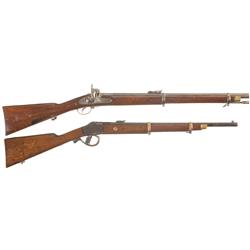 Two European Antique Long Guns