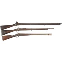 Three Antique Long Guns
