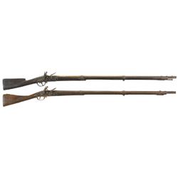 Two Flintlock Muskets