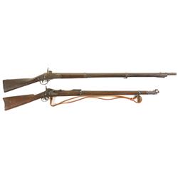 Two Antique U.S. Military Long Guns