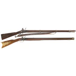 Two Flintlock Long Guns