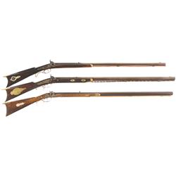 Three Percussion Rifles