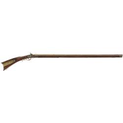 S. Moore Full Stock Percussion Rifle