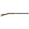 Image 1 : Great Western Gun Works Marked Half Stock Percussion Conversion Rifle with Inscribed and Inlaid Stoc