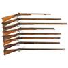 Image 1 : Eight Antique Long Guns