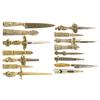 Image 1 : Assortment of Eight Decorative Knives, Daggers, and Letter Opener