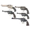 Image 1 : Five Double Action Revolvers