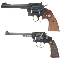 Two Double Action Revolvers