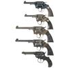 Image 1 : Five Colt Double Action Revolvers