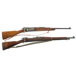 Two U.S. Military Bolt Action Long Guns