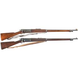 Two U.S. Springfield Krag Rifles