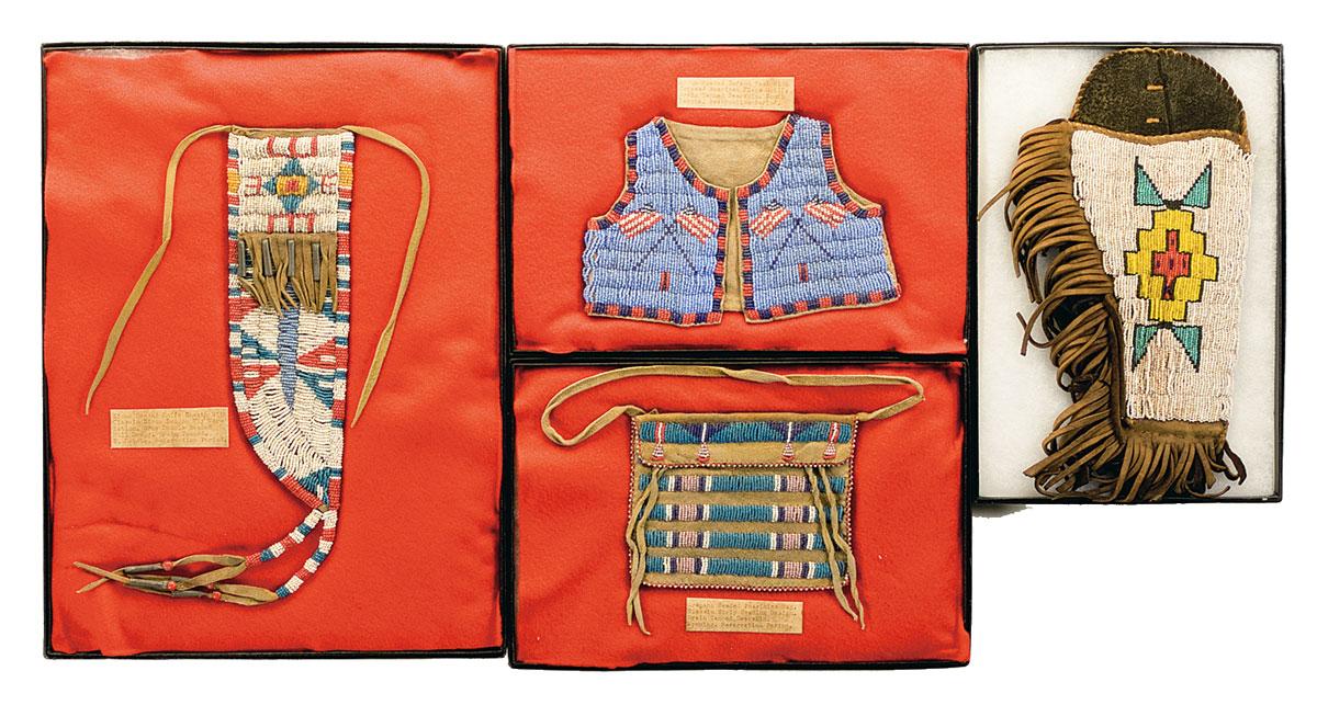 Collection of Native American Beaded Items