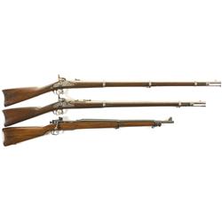 Three U.S. Military Long Guns