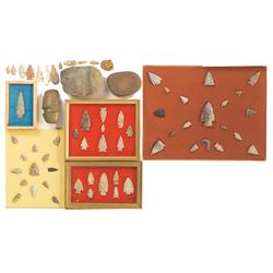 Arrowheads and Stone Ax Heads