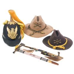 Assorted Military and Native American Collectibles