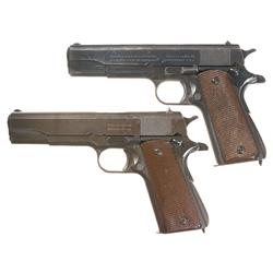 Two WWII 1911A1 Pistols