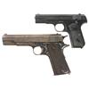 Image 1 : Two Colt Semi-Automatic Pistols